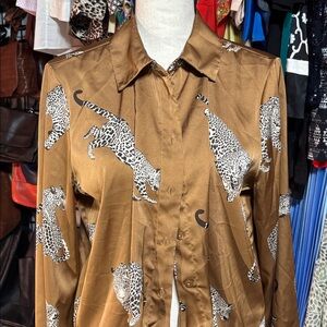 Maison Print Blouse